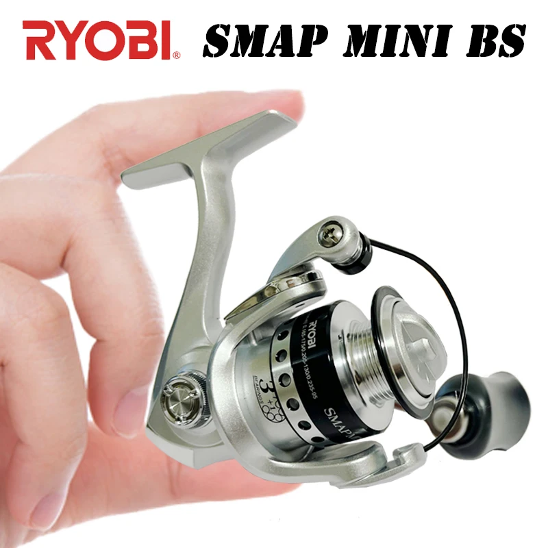 Рыболовная катушка RYOBI SMAP MINI BS рыболовная для спиннинга серии 500-1000 металлические