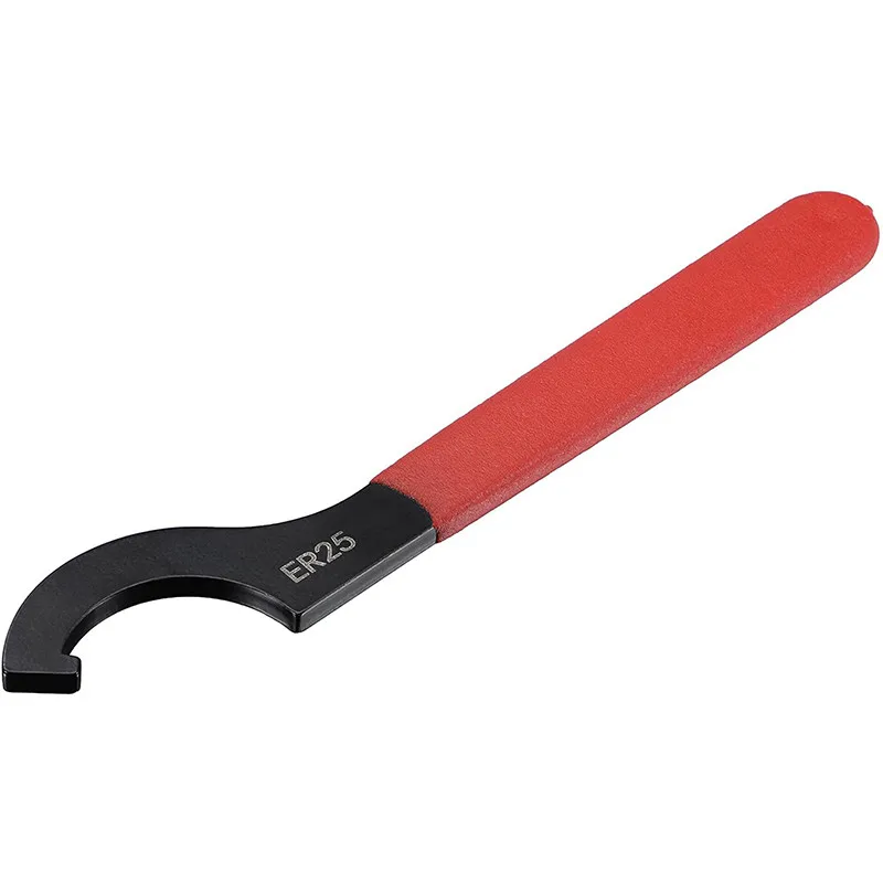 Spanner Hook Wrench ER25 / ER32 / ER40 Good Toughness High Hardness Chuck Collet For Lathe Clamping Nut