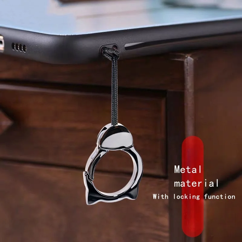Universal Phone and Tablet Lanyard with Metal Ring Holder and Hooks