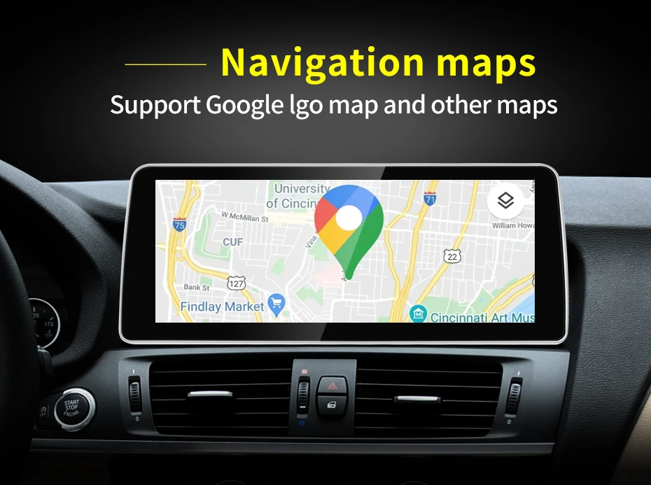 Factory Price ID8 12.3" Android11 Car Multimedia For BMW X3 F25 X4 F26 Car Video