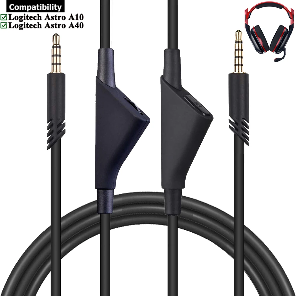 

Aux-кабель-удлинитель OFC для ПК Logitech Astro A10 Gen 1 2 A40 A40TR