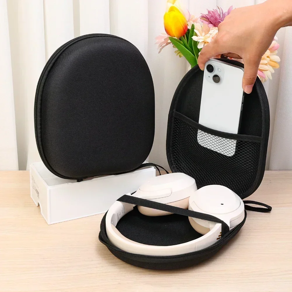 Premium Hard Shell Travel Carrying Headphone Case