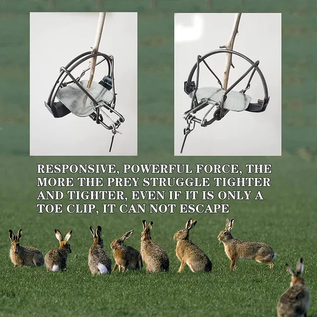 Frissített Rágcsáló -Visszautasító Vakondrekoll Egér Csapda Patkány Ketrec Patkánycsapda Csapdák A Róka Csapdájához Egerek - Image 6