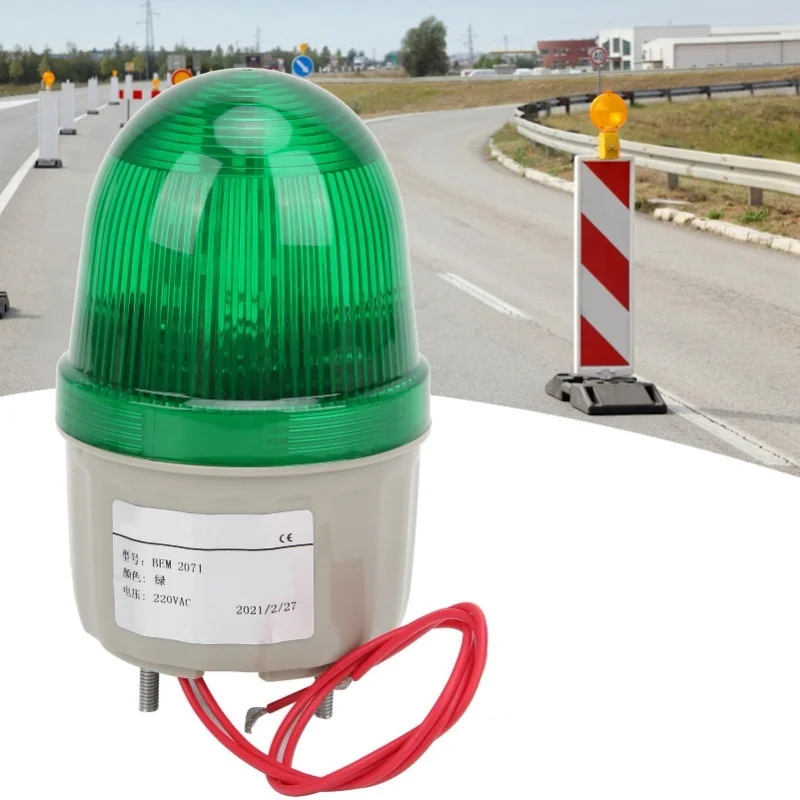 BERM 경고등 BEM-2071 LED 회전 점멸 표시등(220V AC 모니터링용)