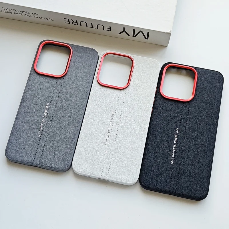 Leather Mid-Line Ultimate Design Phone Case - Slim Protective Cover