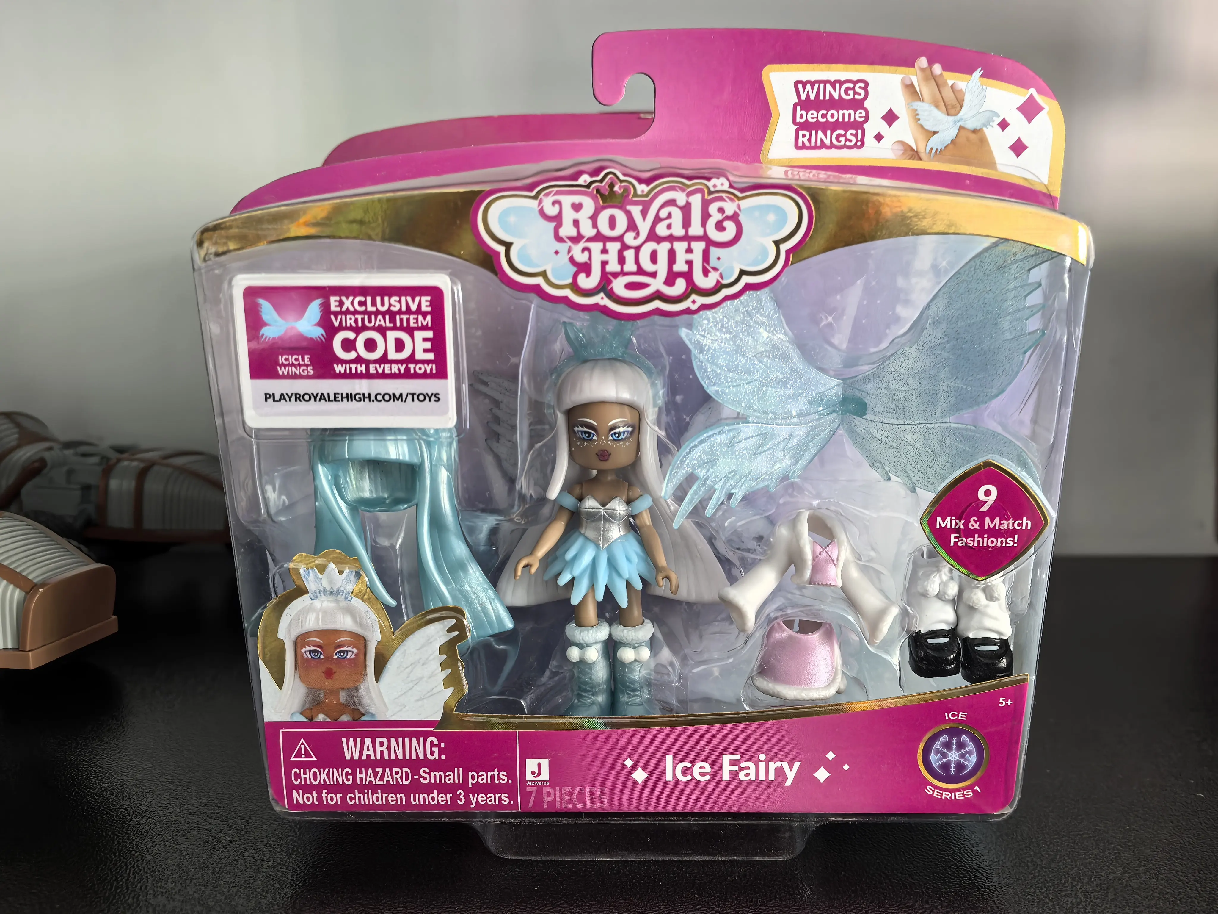 Royale High Fire Fairy Fashion Doll with Exclusive Virtual Item Code - Official Collectible Toy