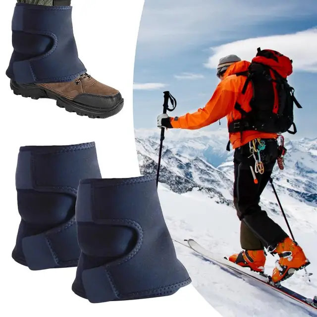 Leg Gaiters For Men Waterproof Boot Protection Lower Legs Ankle Gaiters Mud Snow Protection Foot Strap Multi-Purpose Lightweight Leg Gaiters For Men Waterproof Boot Protection Lower Legs Ankle Gaiters Mud Snow Protection Foot Strap Multi-Purpose Lightweight