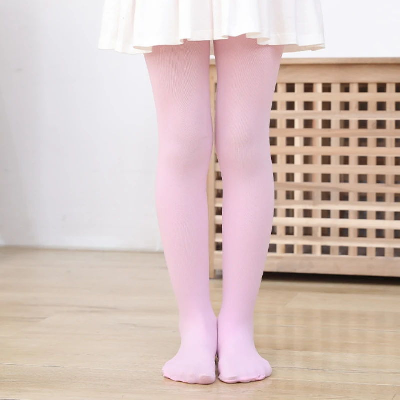 3 PCS Summer Spring Candy Color Kids Pantyhose Ballet Dance Tights for Girls Stocking children pantyhose ballet tights solid color pantyhose