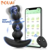 Wireless Bluetooth Dildo Vibrator for Men 360°Rotating Prostate Massager Anal Plug Vibrators Remote APP Anal Sex Toys for Adults 1