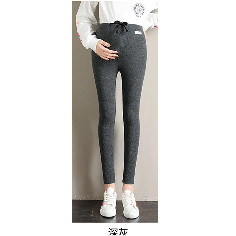 Ribbed Leggings For Pregnant Women Maternity Leggings 1823