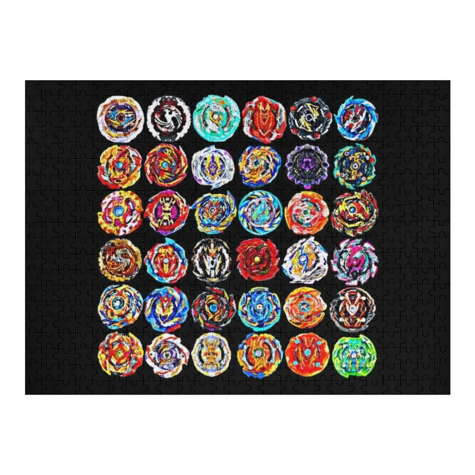 Beyblade burst Jigsaw Puzzle Customized Toys For Kids Photo Personalized Gifts Photo Children Puzzle manual burst of children s soft bullet toy gun continuous firing safe hand guns for boys can be folded kid game gifts