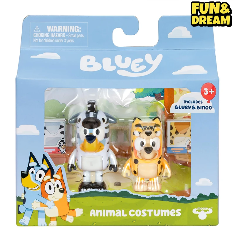 Bluey Toys Kids Play Scenes Halloween Cosplay Doll Alien Doll Birthday Gift Animal Doll Farmer Doll Toys Toys For The House 3