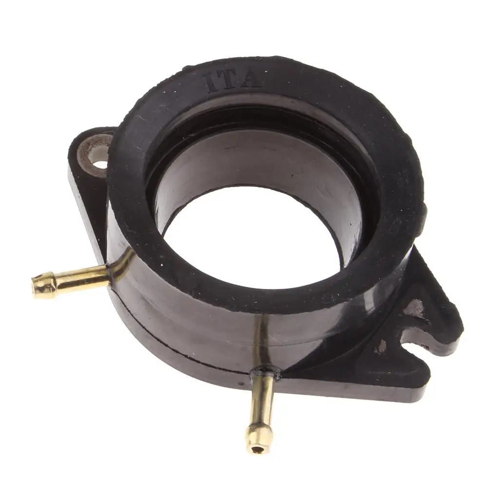 2 Pieces 46mm Motorcycle Carburetor Interface Adapter for Yamaha XV700 XV750 XV920 XV1100