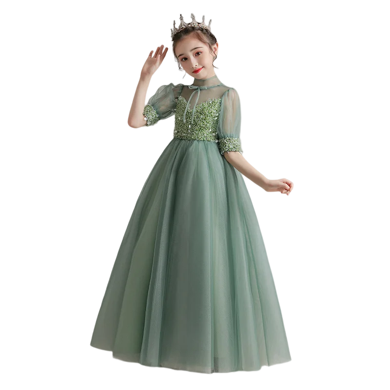 Sage Green Knee-Length Dress: The Perfect Choice for Spring Weddings, First  Birthdays, and Elegant Celebrations