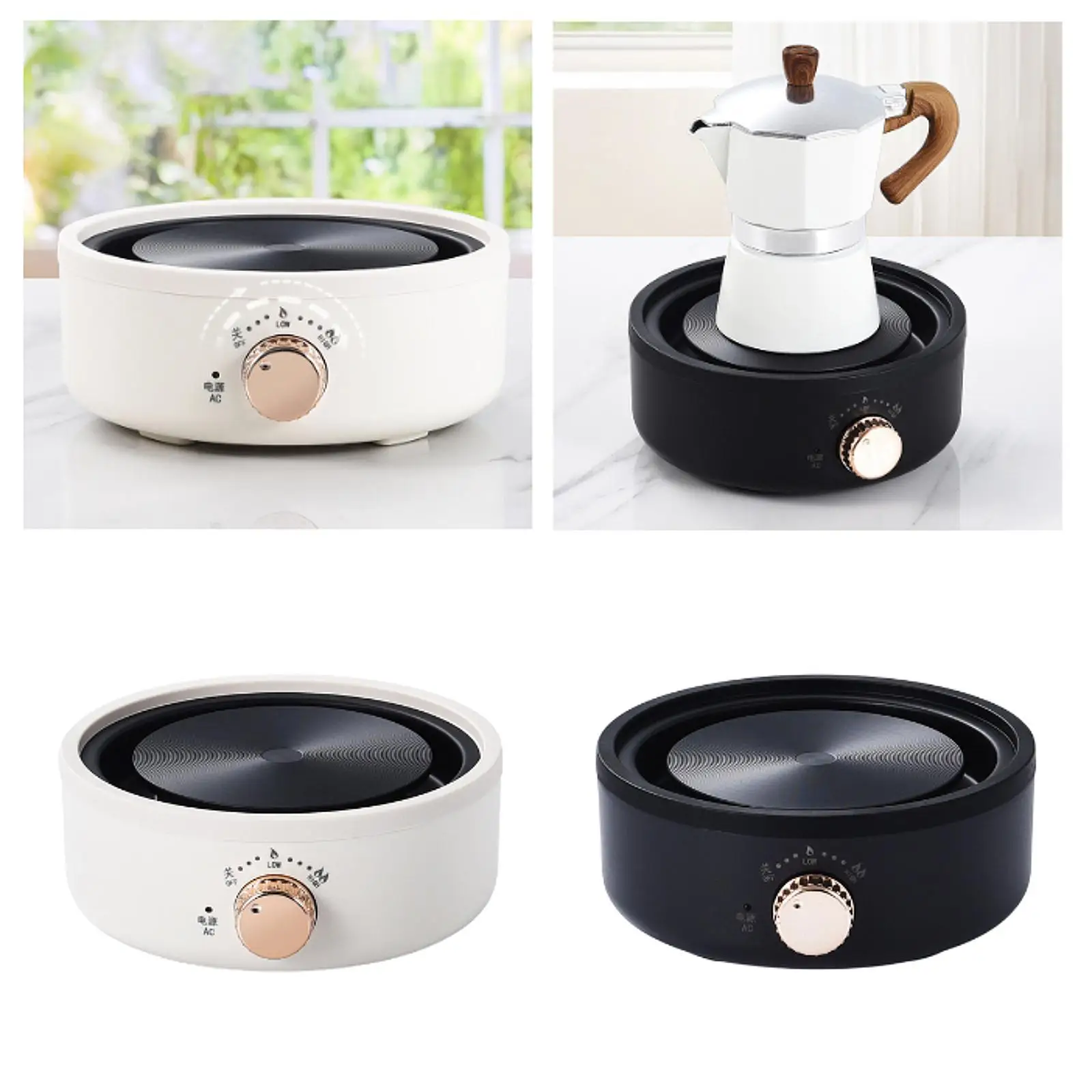 Countertop Electric Stove UK Plug Temperature Control Versatile Ceramic Coffee Heater for Tea Rooms Camping Indoor Tea Room Car