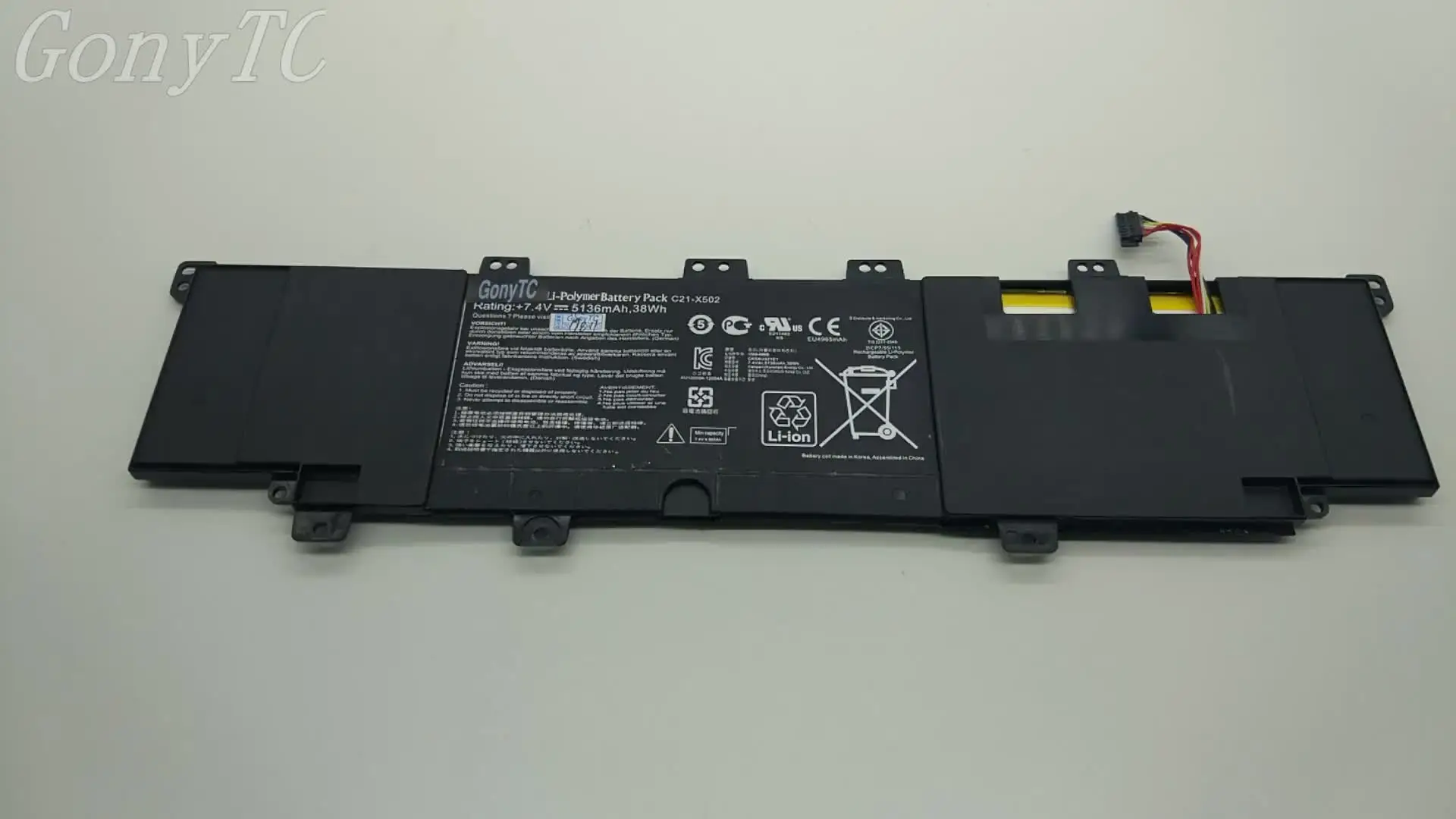 C21-X502 Аккумулятор для ноутбука ASUS Vivobook X502 X502C X502CA S500 S500C S500CA PU500C PU500CA C31-X502