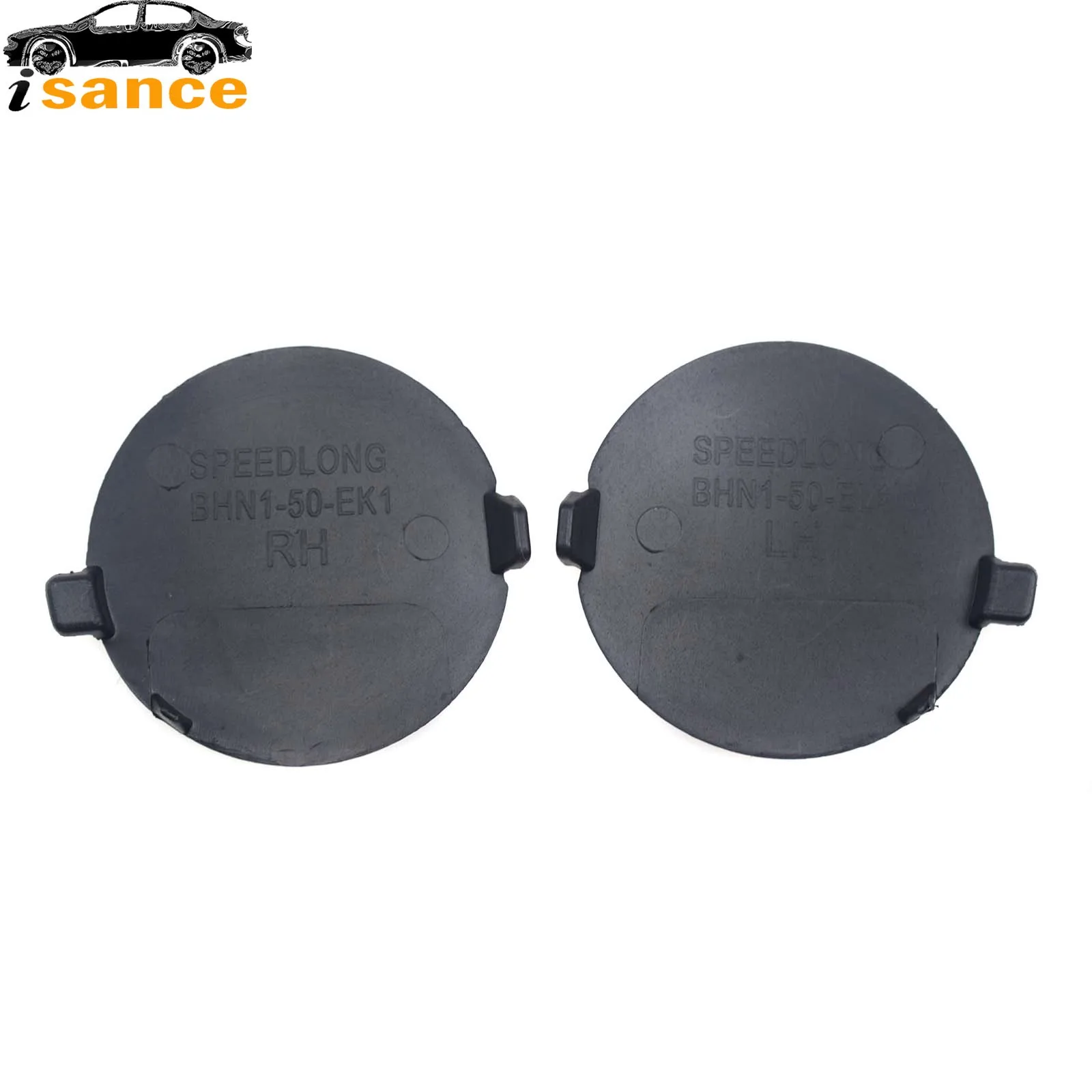Rear Left Right Bumper Tow Eye Hook Cover Cap For Mazda 3 Axela 2014 2015 BHN1-50-EK1-BB BHN1-50-EL1-BB