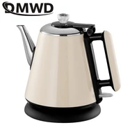 DMWD 1.2L Mini Electric kettle Portable water Heater Teapot Coffee warmer Anti-scald Stainless Steel kettle Automatic power off