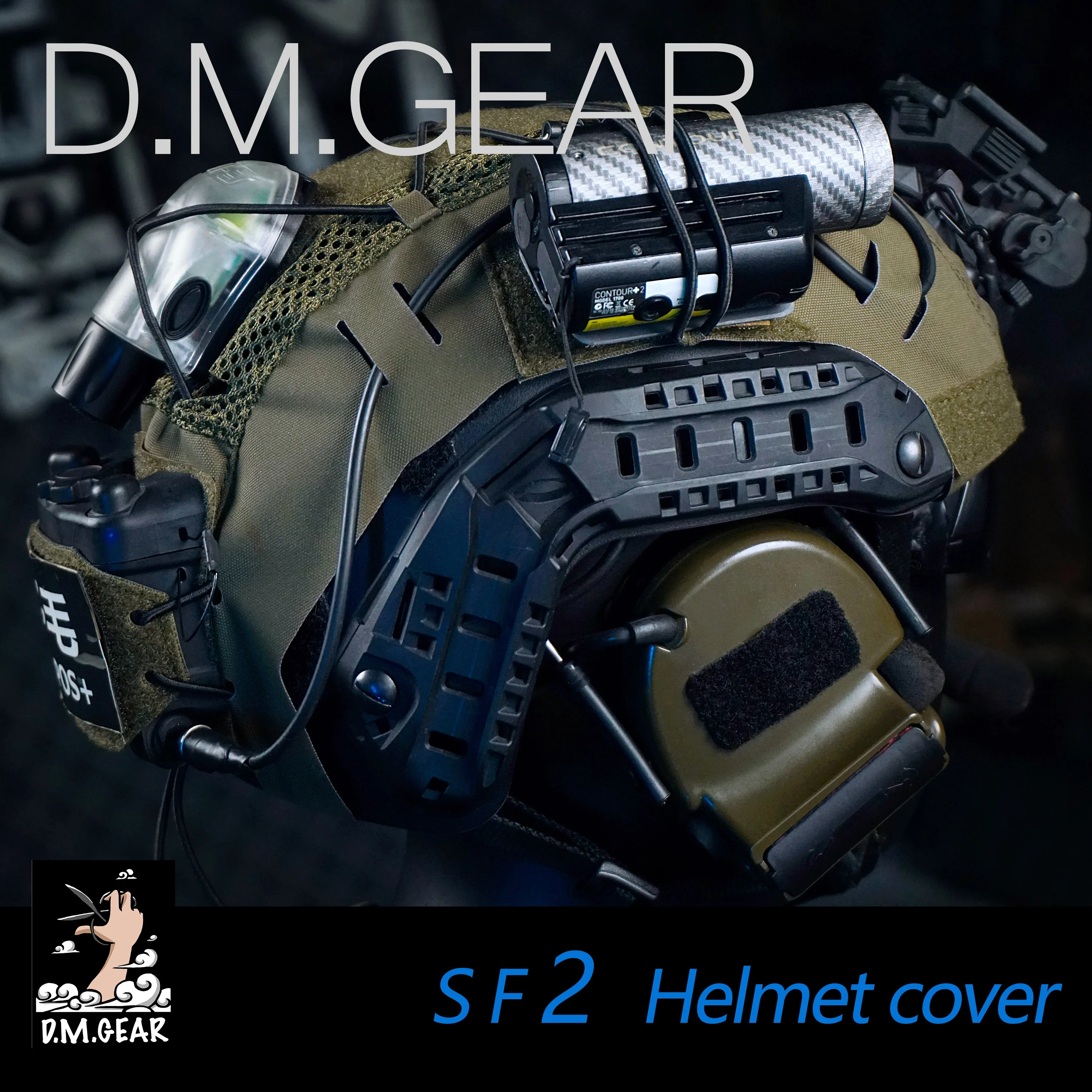 

DMGear Maritime Helmet Cover Fma Tmc Sf2 Tactical Helmet Protective Gear Military Airsoft Equipment Multicam Ranger Green Fast