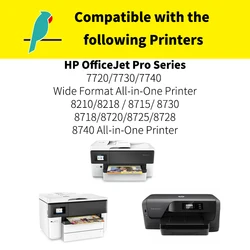 Compatible Ink Cartridge 953 953XL for pro 7740 8210 8218 8710 8715 8718 8719 8720 8725 8728 8730 8740 Printer for hp953