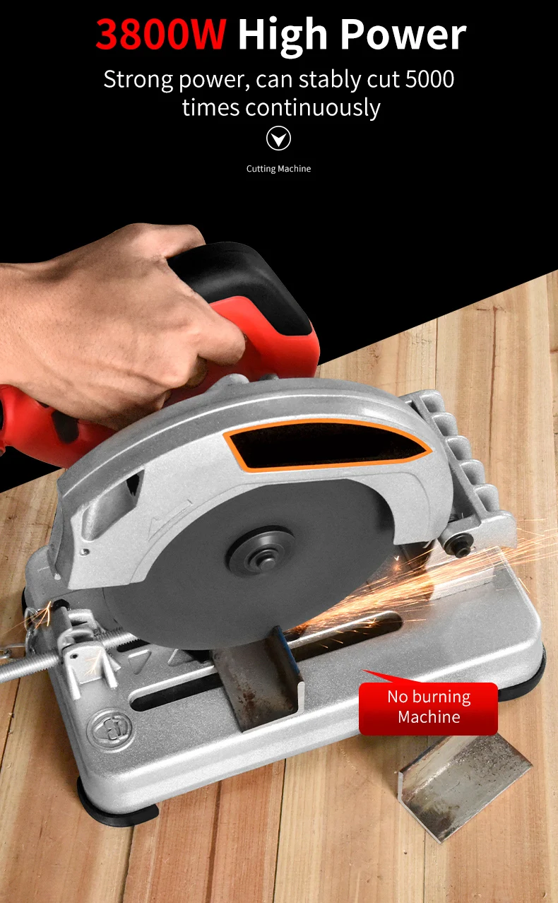 Electric Miter Saw Table Cutting Machine Aluminum Angle Cutter For Cutting Metal