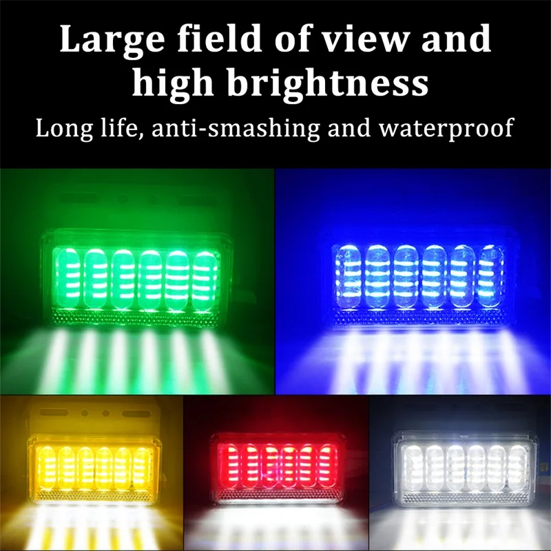 

12V LED боковой маркировочный фонарь 24V наружный сигнал сигнал сигнал сигнал сигнал сигнал сигнал задний фонарь трейлер грузовик автобус судно