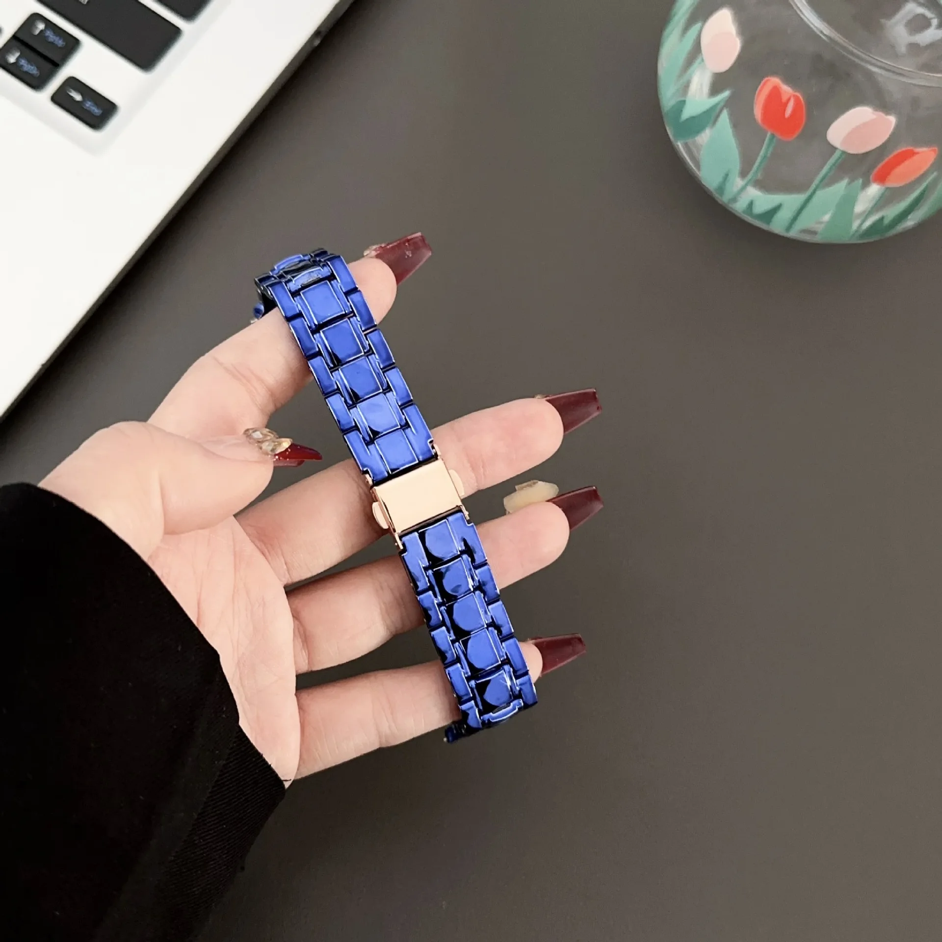 Slim Resin Watch Strap - Lightweight Bracelet Wristband