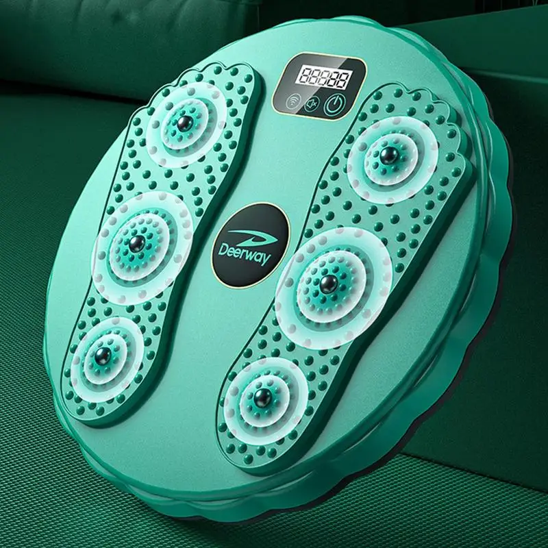 Waist Twisting Disc Fitness Board Weight Lose Trainer Magnetic Massage Wriggling Plate Twister Non-Slip Base Exercise Equipment