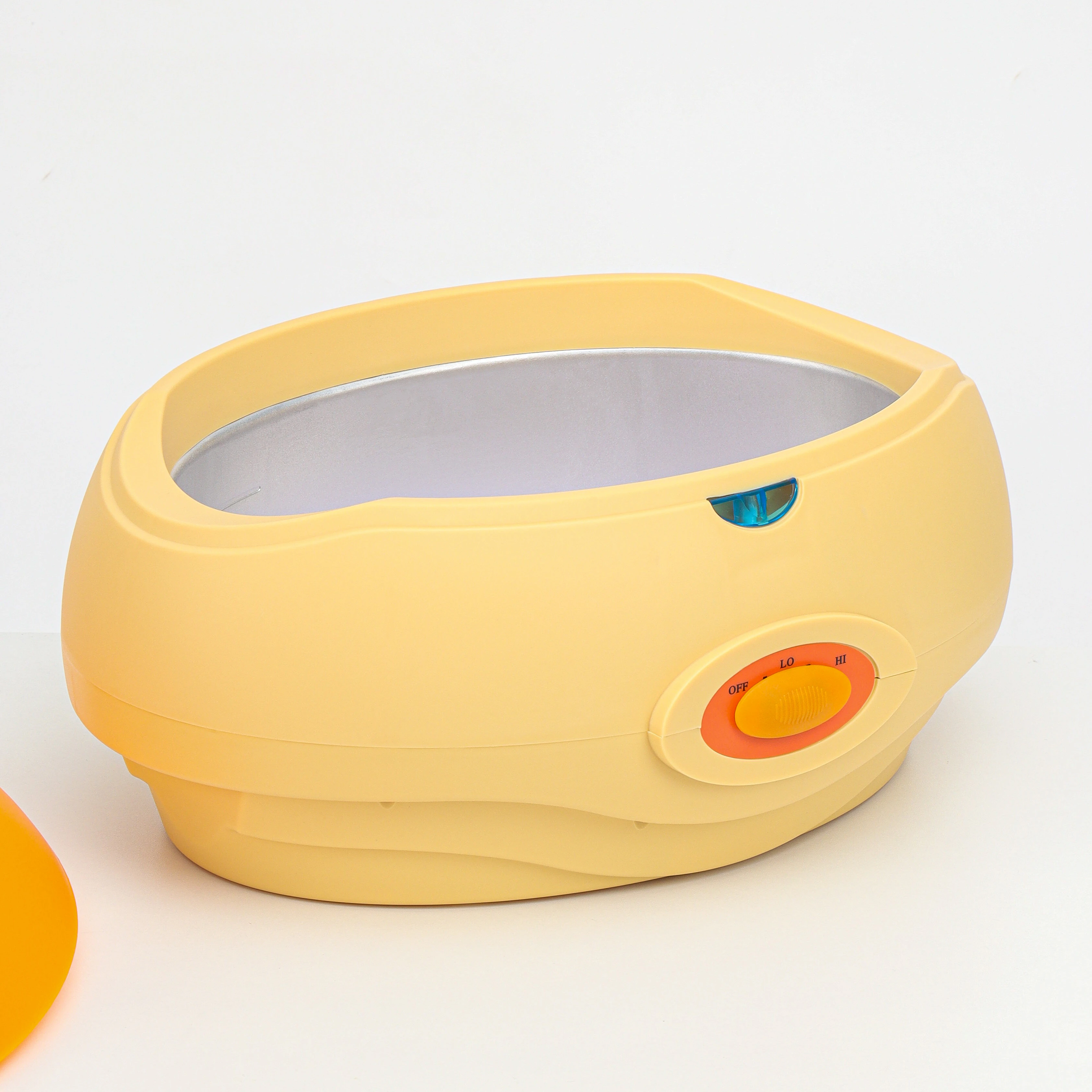 Orange Covered Electric Wax Heater Big Hand & Feet Machine Body Depilatory Hair Removal Tool for Face for Home & Salon Use