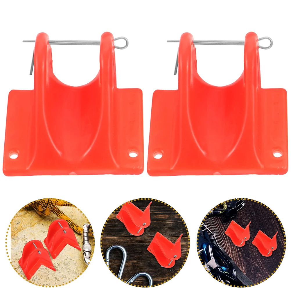 

5 Pcs Climbing Rope Protector Escape Protective Case Equipment Outdoor Ropes Emergency Safety Thickened Edge Protectors