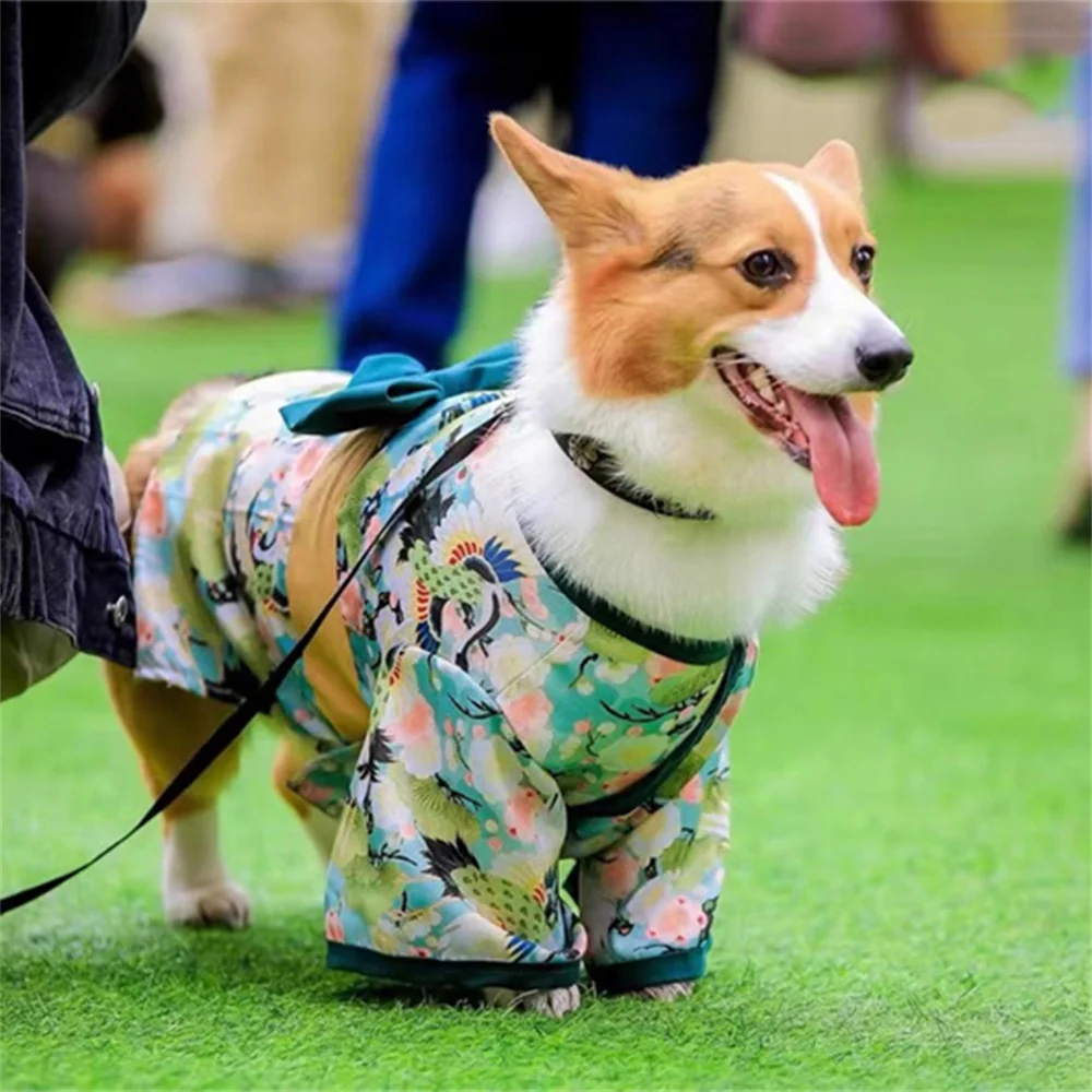 Festival Formal Pet Dog National Costume for Small Medium Dogs