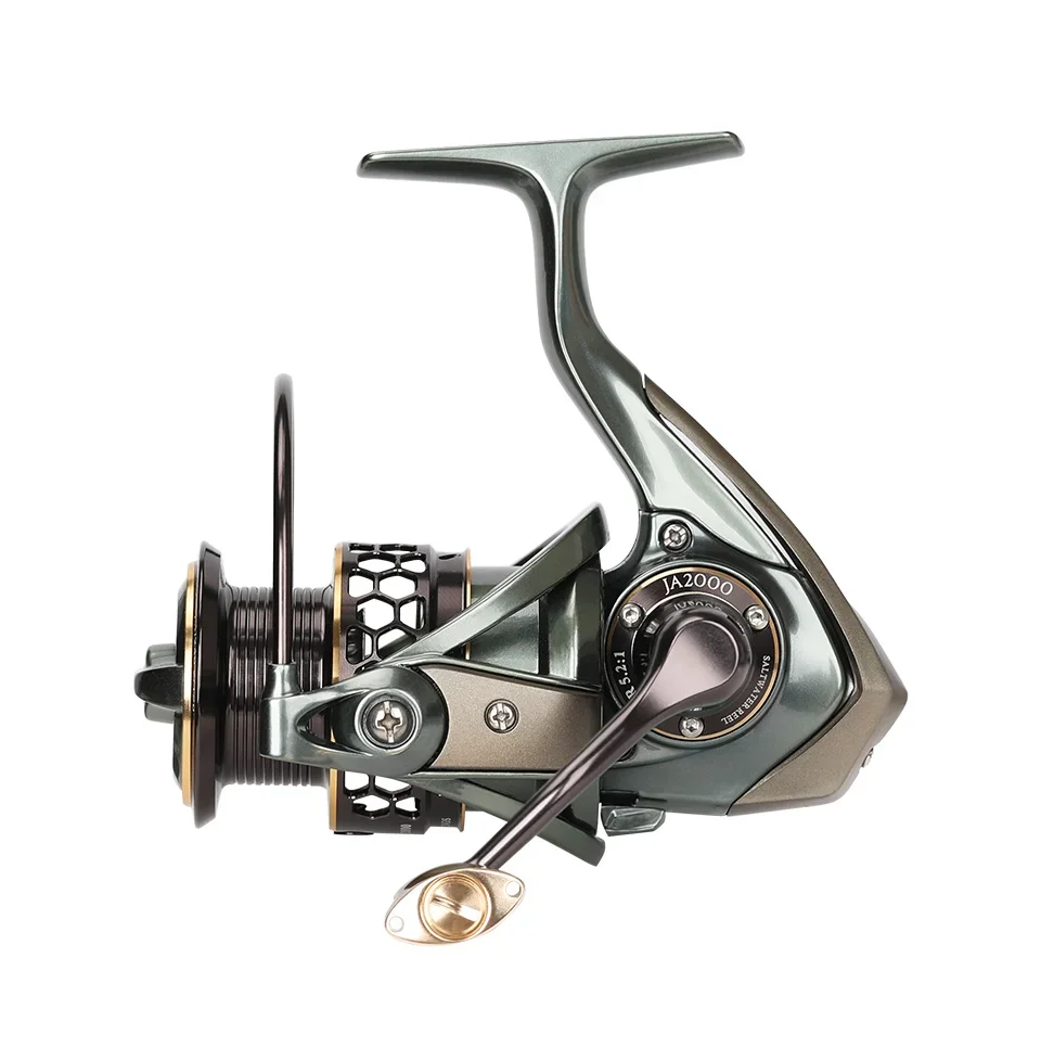 TSURINOYA 2 Spule Spinning Angelrolle JAGUAR 1000 2000 3000 185G 6 KG Max Carbon Drag Karpfen Salzwasser Rolle Bass Hecht Rad – Detail 20