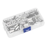 ชุดขั้วต่อสายไฟทองแดงแบบไม่หุ้มฉนวน 300 ชิ้น สำหรับรถยนต์ เรือ และยานยนต์ 3