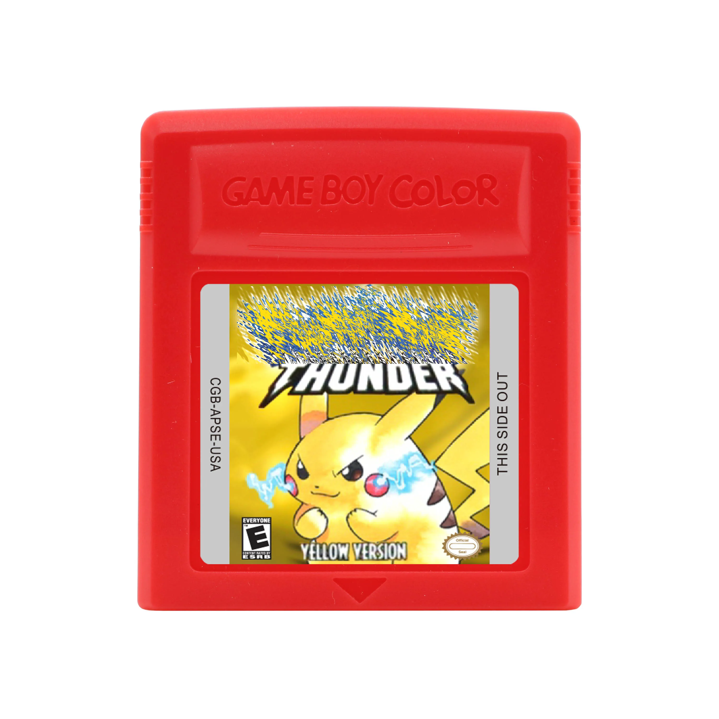 Pokemon Thunder Yellow  Gameboy pokemon, Pokemon, Pokemon games