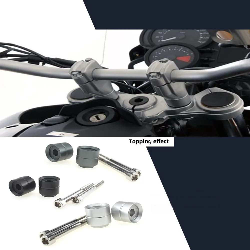 Per Bmw F800Gs Adv F700Gs F650Gs F800 Gs Moto Twin Manubrio Riser Up Tool Kit Moves Bar Maniglia In Alluminio Bar Lift F800Gs