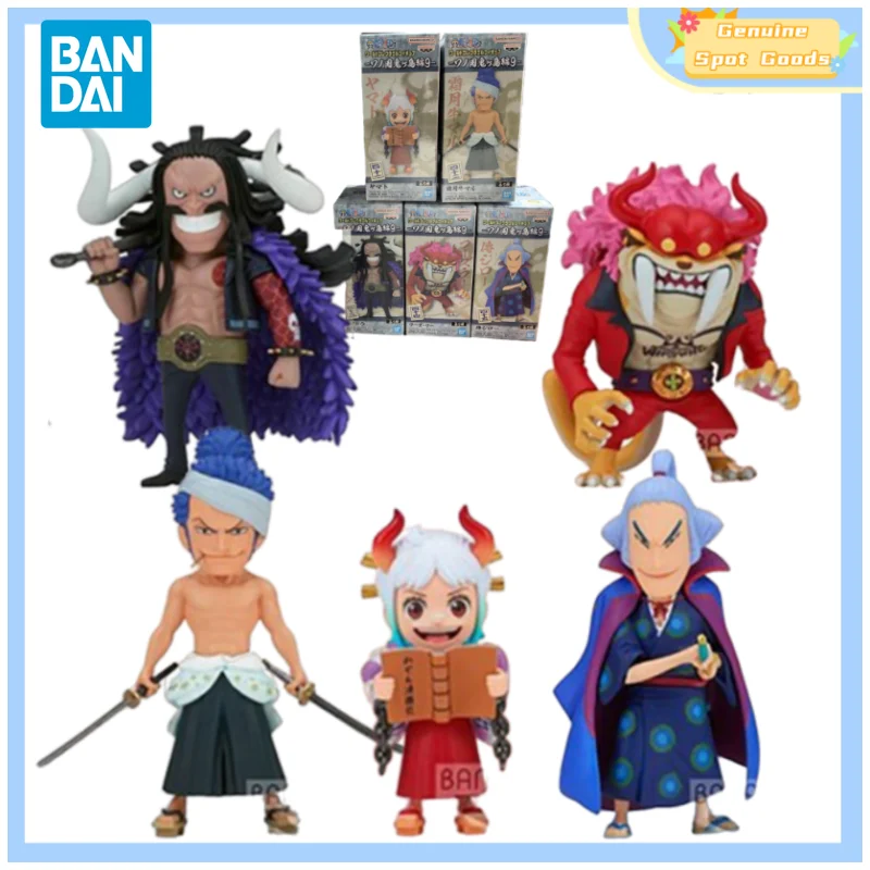 

Genuine Bandai ONE PIECE WCF Wano Country The Island of Ghosts Vol9 Anime Action Figures Model Figure Toys Gift for Children