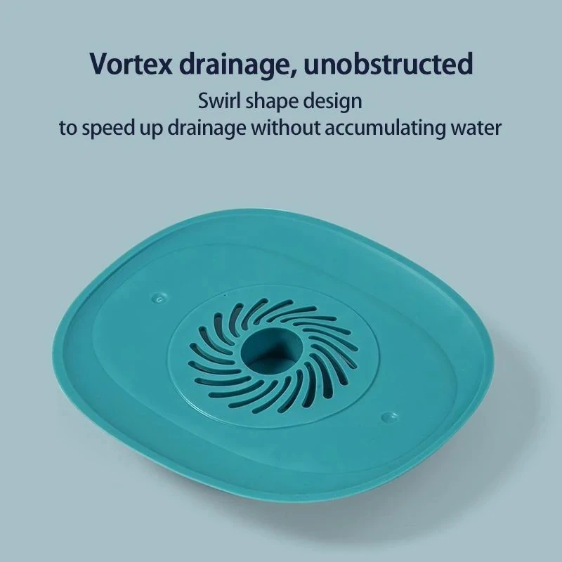 Rubber Sink Drain Strainer Hair Catcher for Bathroom Washbasin