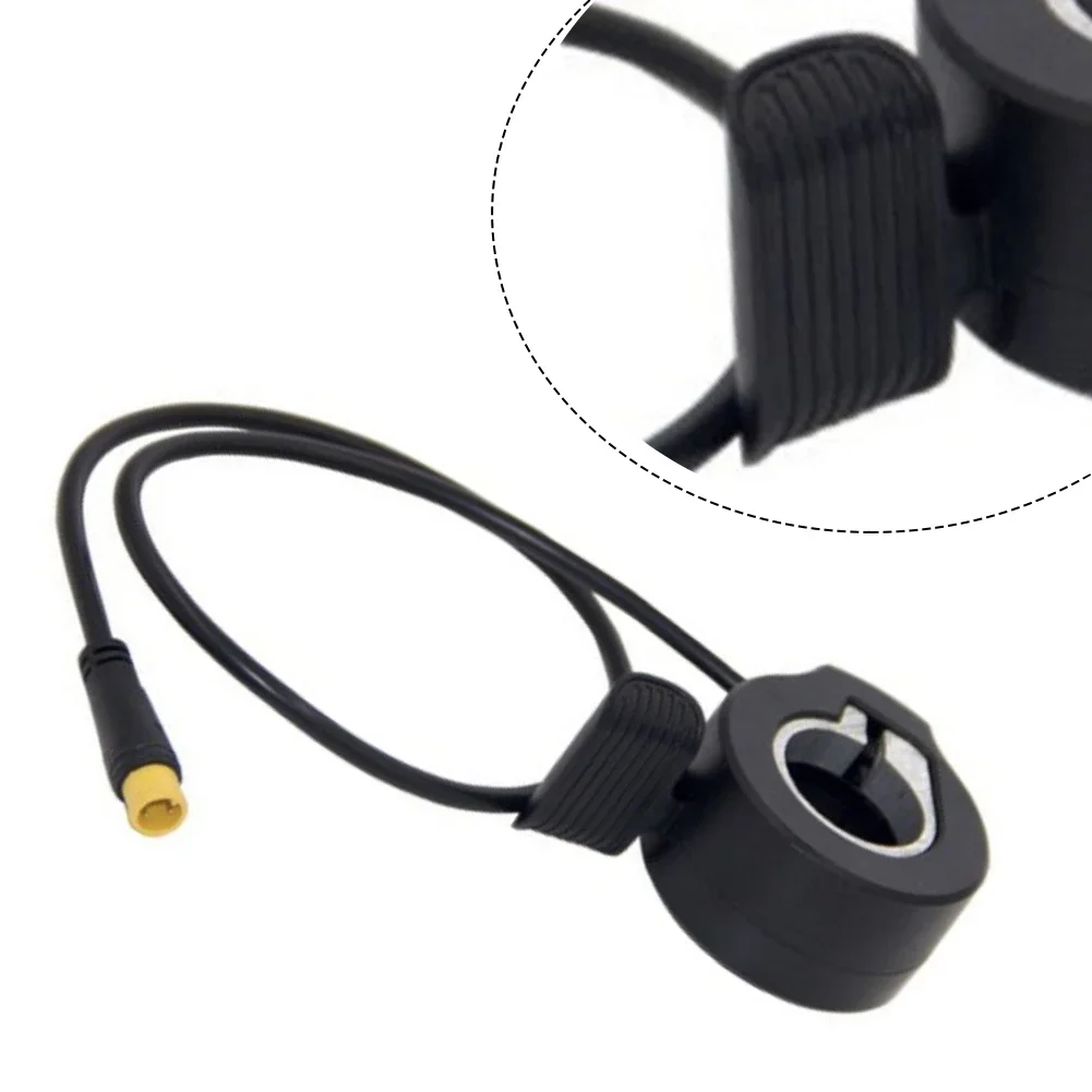 Bike Thumb Throttle Electric Bicycle Accelerator Smooth Riding Experience Comfortable Grip Design Ergonomic Hand Feel