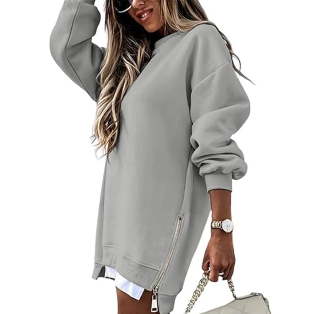 Autumn Women Long Sleeve Pullover Sweatshirt