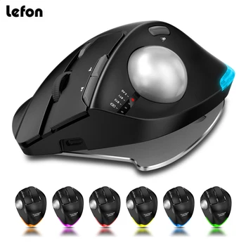 Ergonomic Wireless Trackball Mouse 1