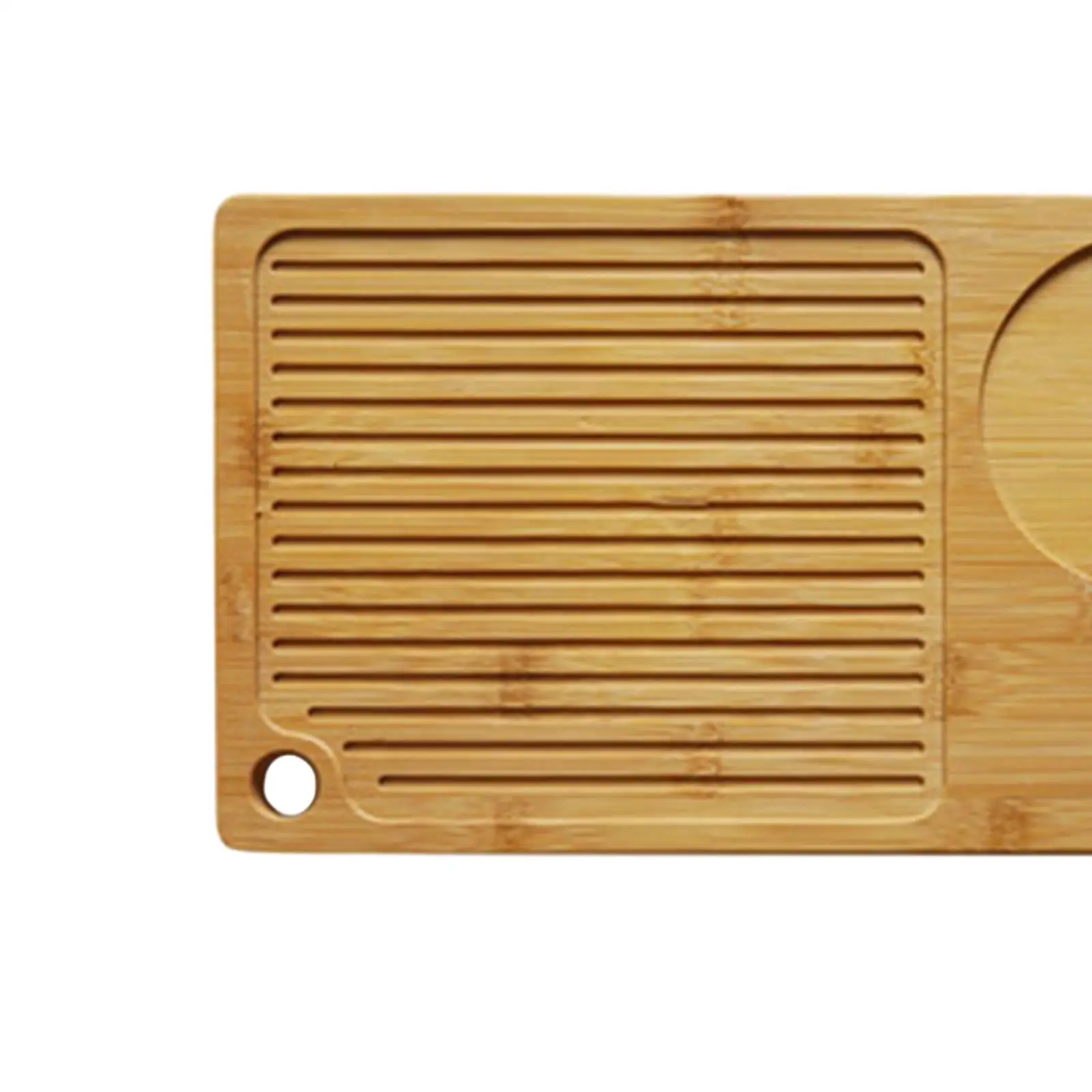 Bamboo Tea Tray Decor Easy to Clean Traditional Bamboo Chinese Tea Tray