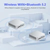 Genmachine New Ren12 i7-1255U Mini PC 1.7GHz up to 4.7GHz CPU Support M.2 DDR4 WIFI6 Win11 i7 1255U pc gamer Dual Ethernet port 4