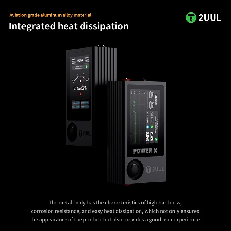 2UUL PW11 파워 X 다기능 하이 리프레시 풀 컬러 스크린 전원 PCB 감지기, 전화 유지 보수 스크린 전원 감지기