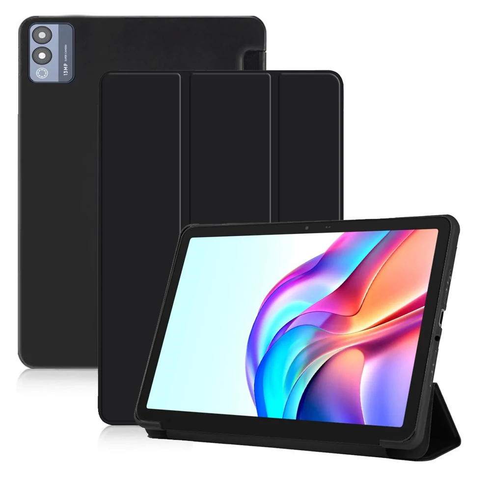 Premium Slim Folding Stand Case - PU Leather with TPU Back Shell