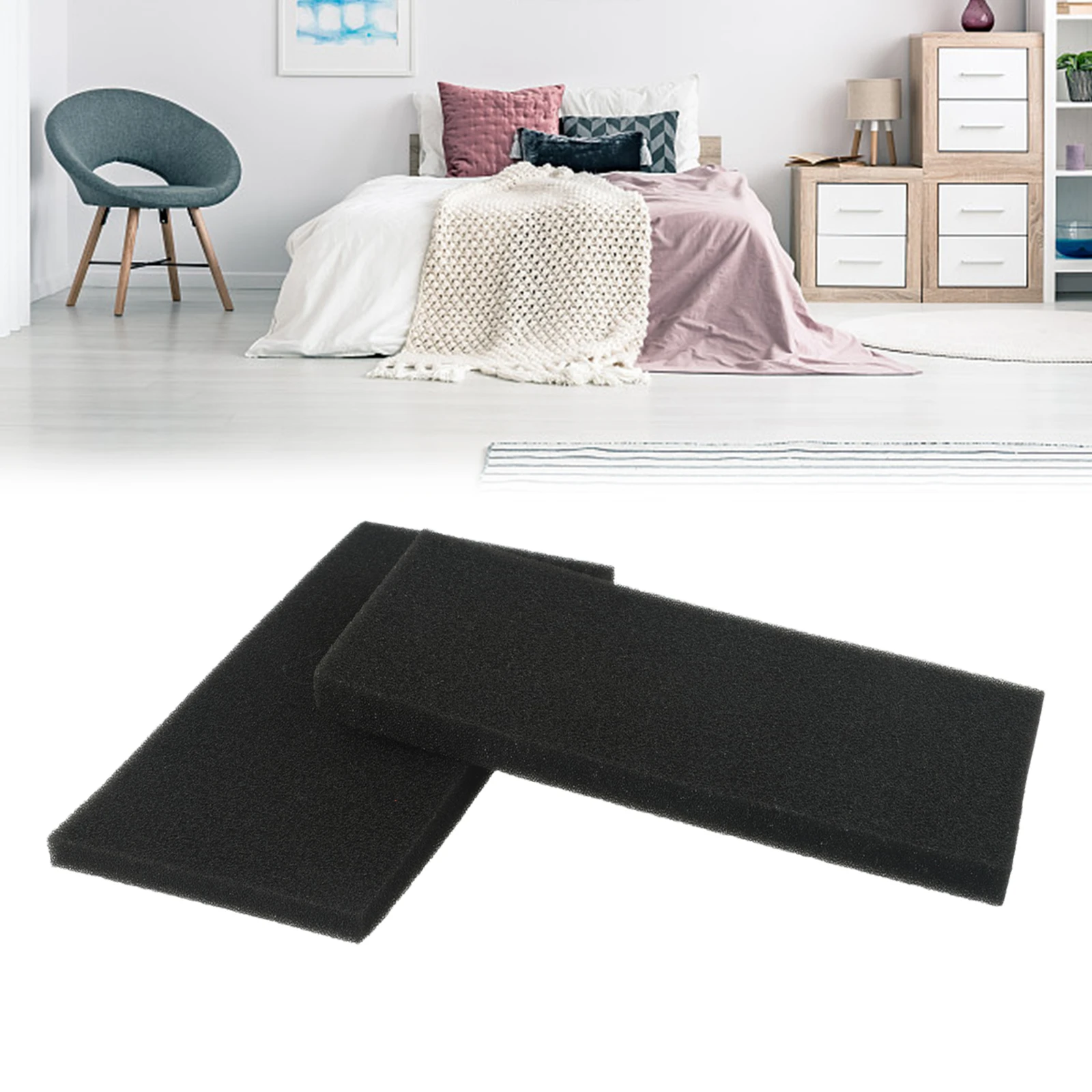 Set Di 2 Filtri In Spugna Per Gorenje D7465 Sp 10 / 320 Asciugabiancheria Prevenzione Della Polvere Esperto Per Funzionalità Superiori