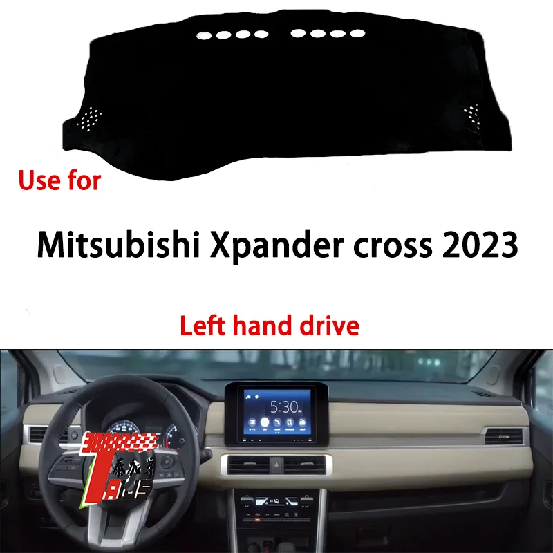 TAIJS Factory accessories Polyester Fibre Car Dashboard Cover For Mitsubishi Xpander cross Left hand drive