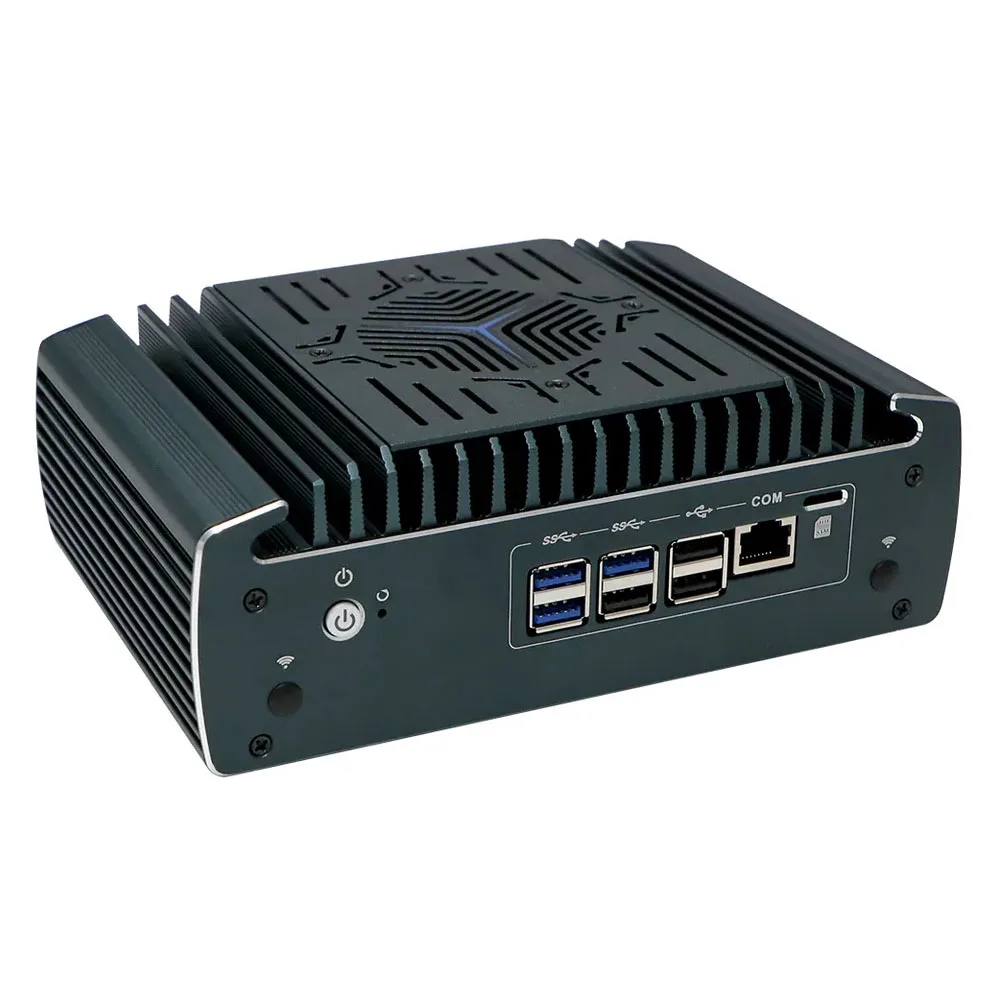 Micro Firewall Apparaat Intel Core I5 1245u I7 1265u Zachte Router 6X2. 5gbe I225-V B3 Mini Pc Ddr4 Ram Hdmi2.1 Dp1.4a Opnsense