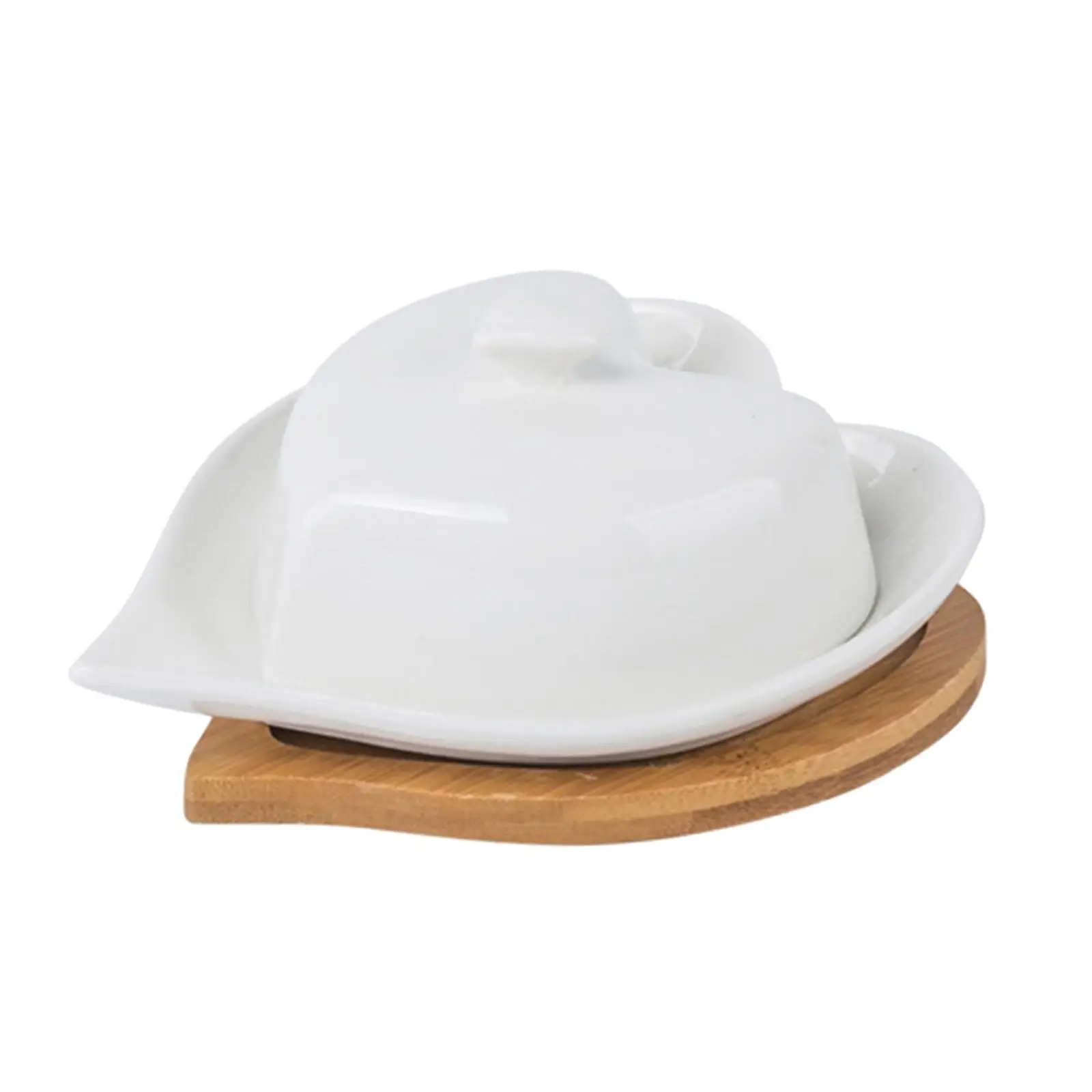 Butter Dish with Lid Butter Storage Container Reusable Tray for Celebration Home Fridge Decorations