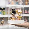 Toys Storage Box Anime Figure Showcase Dustproof Acrylic Single Display Cabinet Doll Rack blind Box Organizer Gifts for Child 1