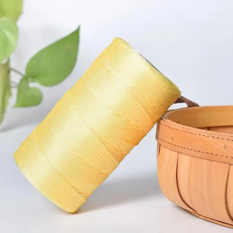 Ice Silk Thread for Summer Crochet – 250g Roll, 2.5mm Thick